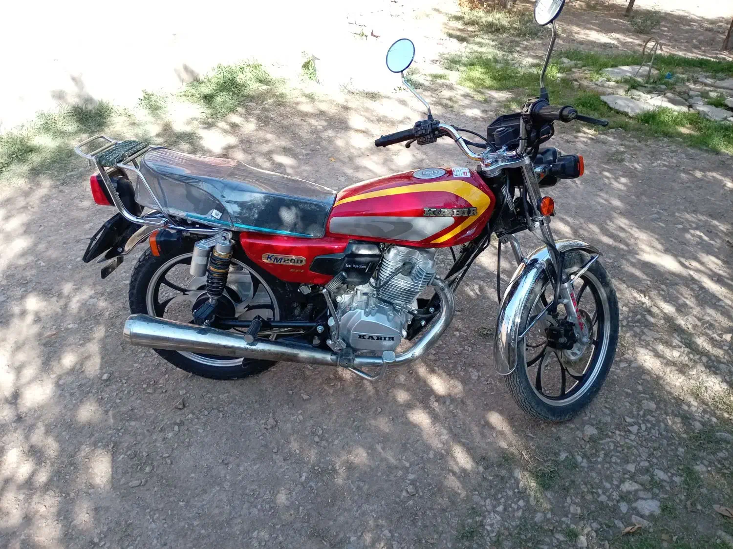 موتور۲۰۰کبیر|موتورسیکلت|نورآباد, |دیوار