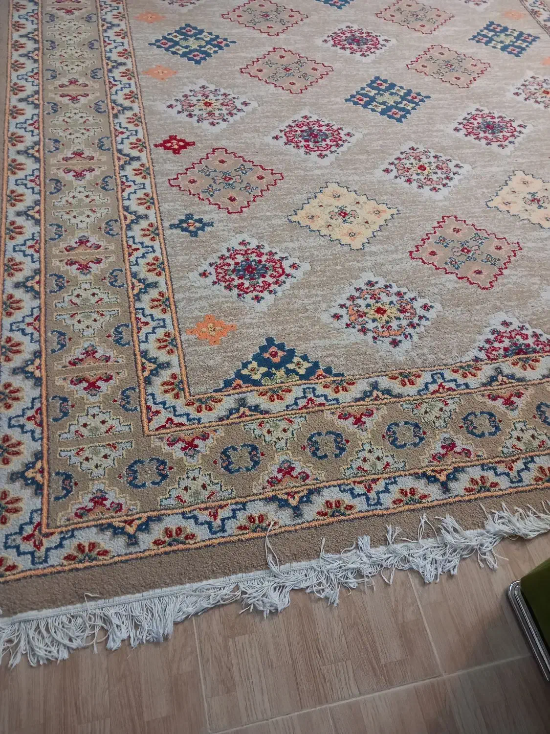 فرش گلیمی نه متری|گلیم، جاجیم، گبه|بروجرد, |دیوار