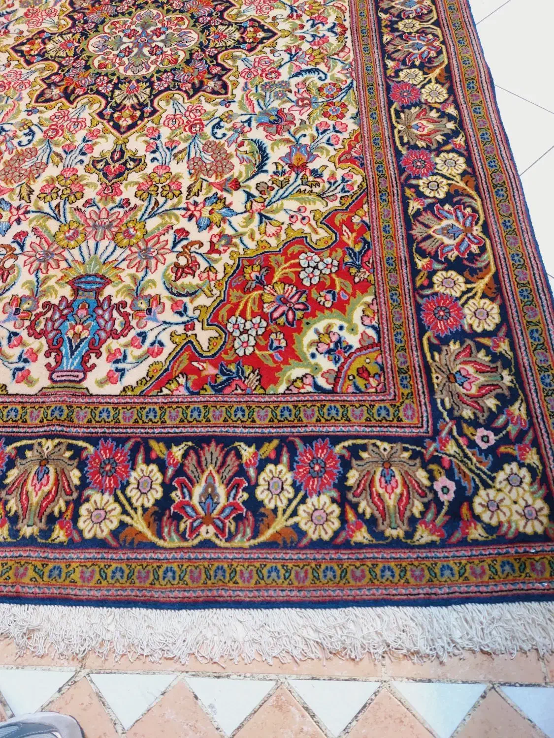 قالیچه ۳متری کرک قم حراج شد بخونید لطفا|فرش|تهران, بازار|دیوار