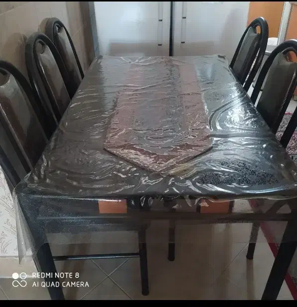 میزناهار خوری ۶ نفره با صندلی|میز و صندلی غذاخوری|برخوار, |دیوار