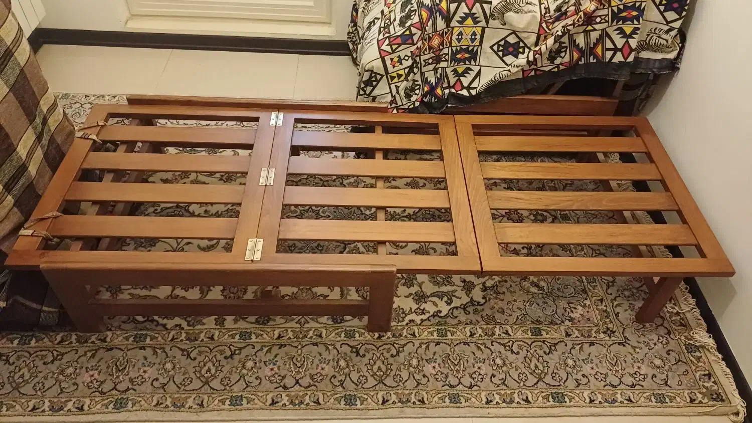 مبل چوبی تختخواب شو|تخت و سرویس خواب|تهران, حکمت|دیوار