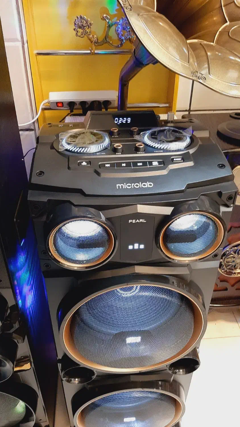 جشنواره باند اسپیکر غول برقی میکرولب اسپیکر سوگلی|سیستم صوتی خانگی|زنجان, |دیوار