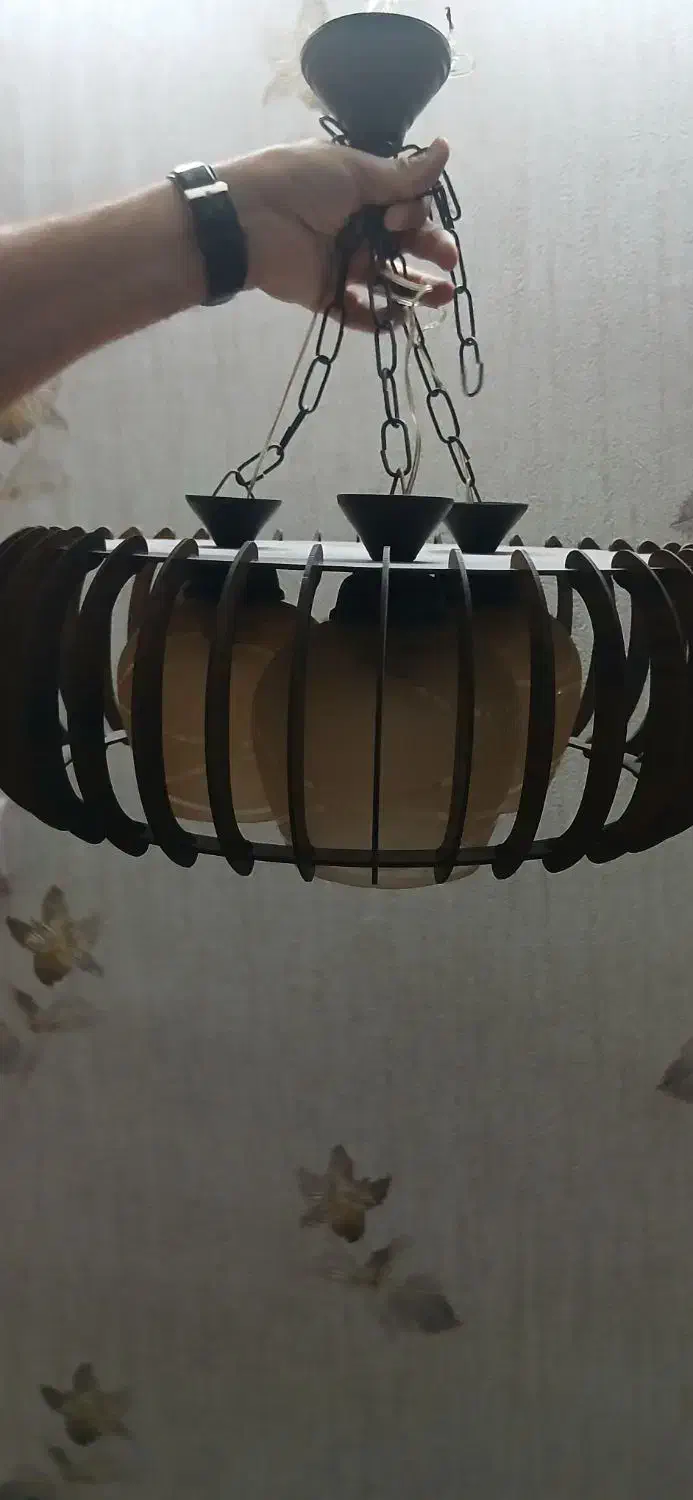 لوسستر و ساعت|لوستر و چراغ آویز|اراک, |دیوار