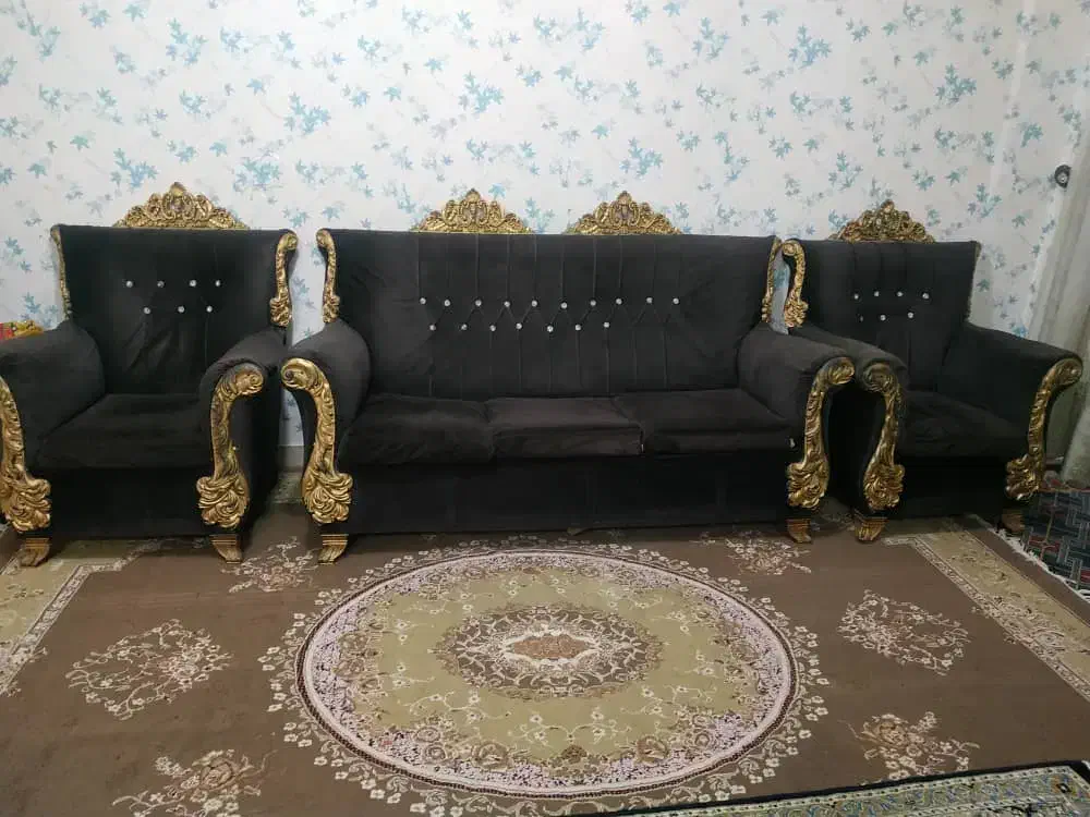 مبل ۷ نفره|مبلمان خانگی و میز عسلی|زاهدان, |دیوار