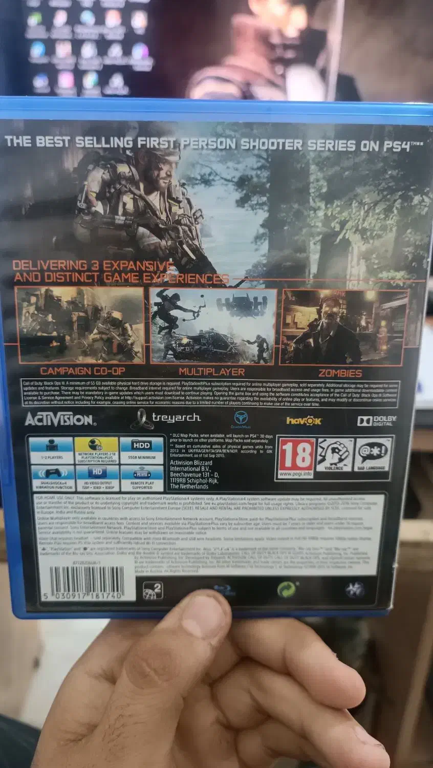 Call of duty  بلک اپس 3|کنسول، بازی ویدئویی و آنلاین|همدان, |دیوار