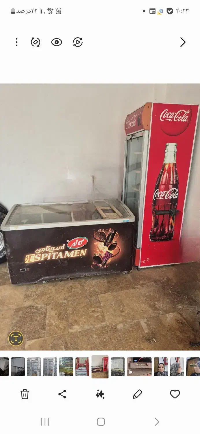 یخچال ۳در یخچال ایستاده یخچال بستنی ویترین شیرینی|فروشگاه و مغازه|چمستان, |دیوار