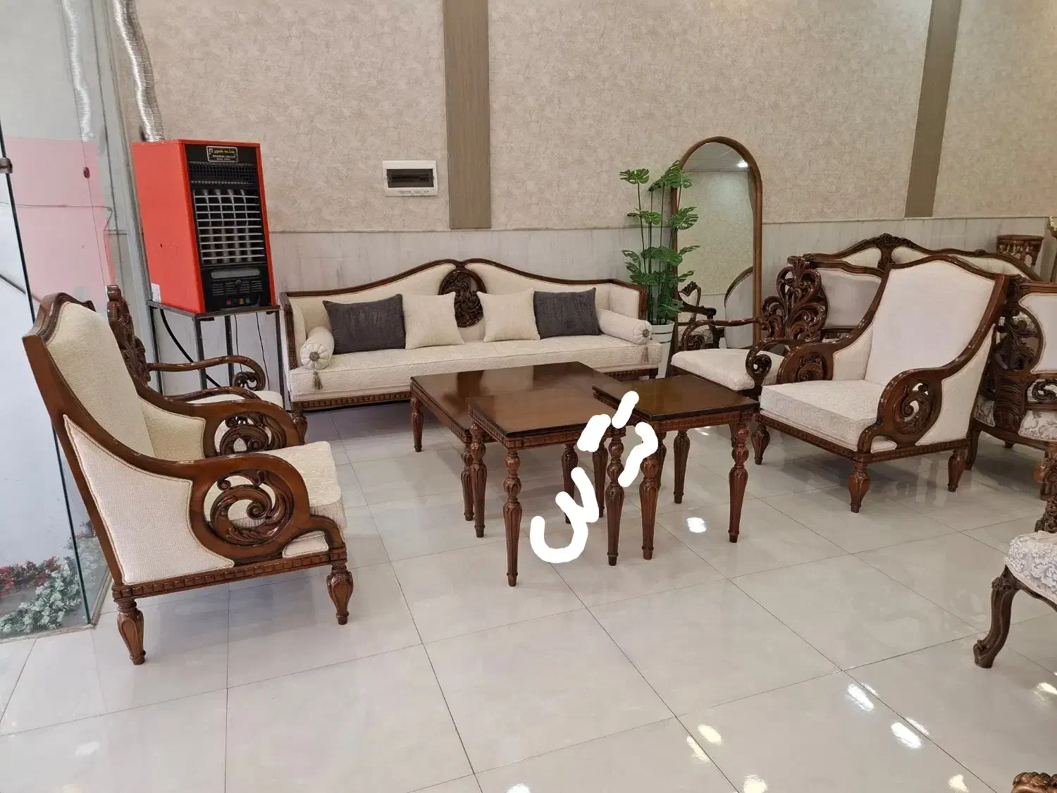 مبل آیسان|مبلمان خانگی و میز عسلی|قم, شاه ابراهیم|دیوار