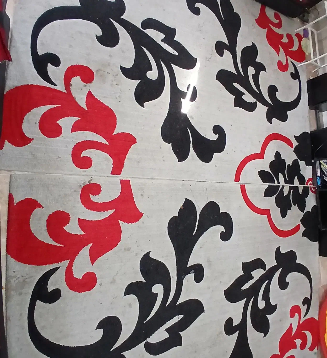 فرش|فرش|شیراز, قدوسی غربی|دیوار