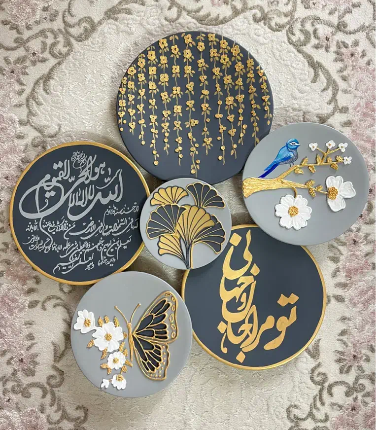 دیوارکوب سفالی|صنایع دستی و سایر لوازم تزئینی|دابودشت, |دیوار