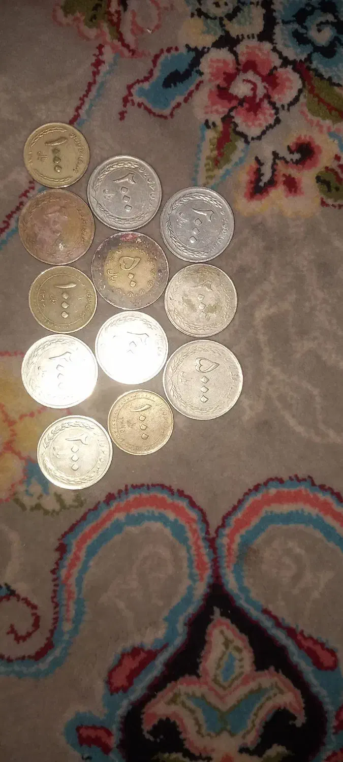 سکه  قدیمی|کلکسیون سکه، تمبر، اسکناس|زبرخان, |دیوار