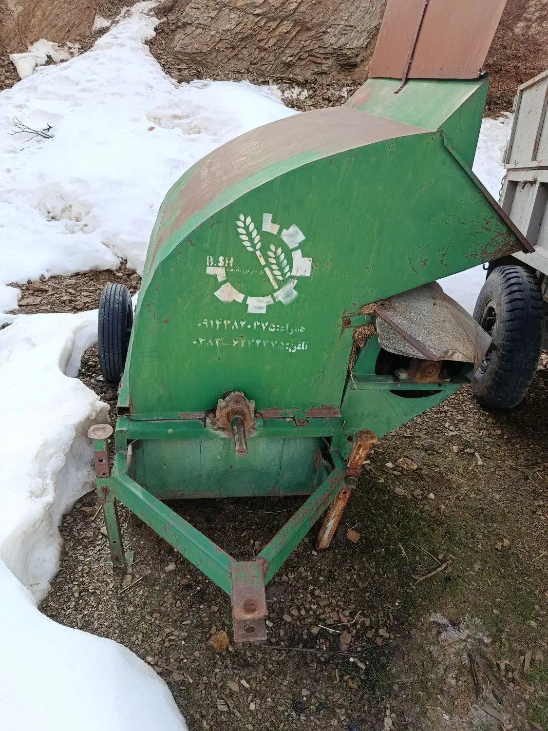 خرمانکوب|ماشین‌آلات صنعتی|مریوان, |دیوار