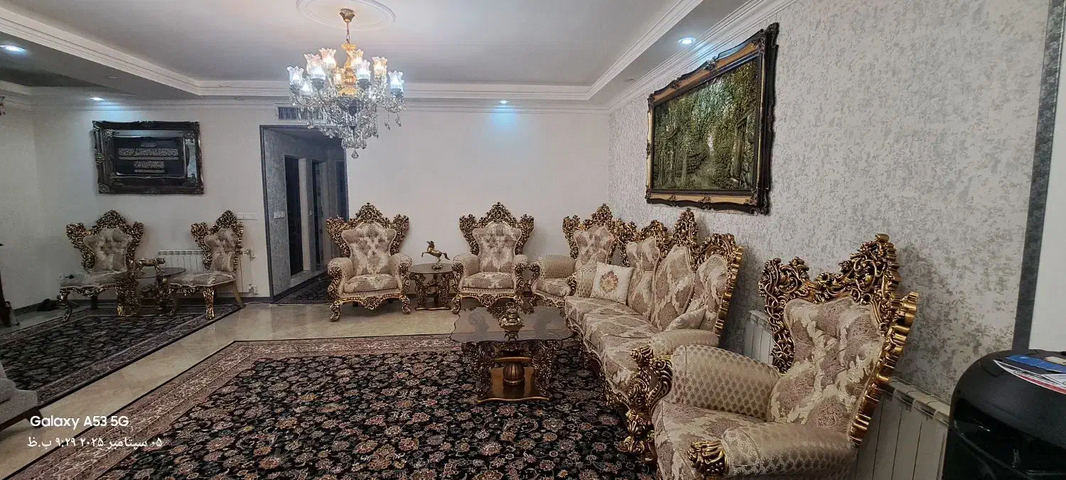 مبل استیل سلطنتی|مبلمان خانگی و میز عسلی|تهران, شهرک دریا|دیوار