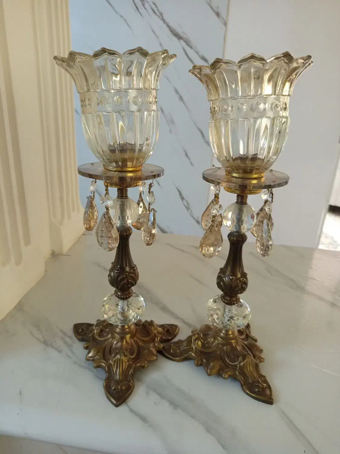 شمعدون|آینه|ماهدشت, |دیوار