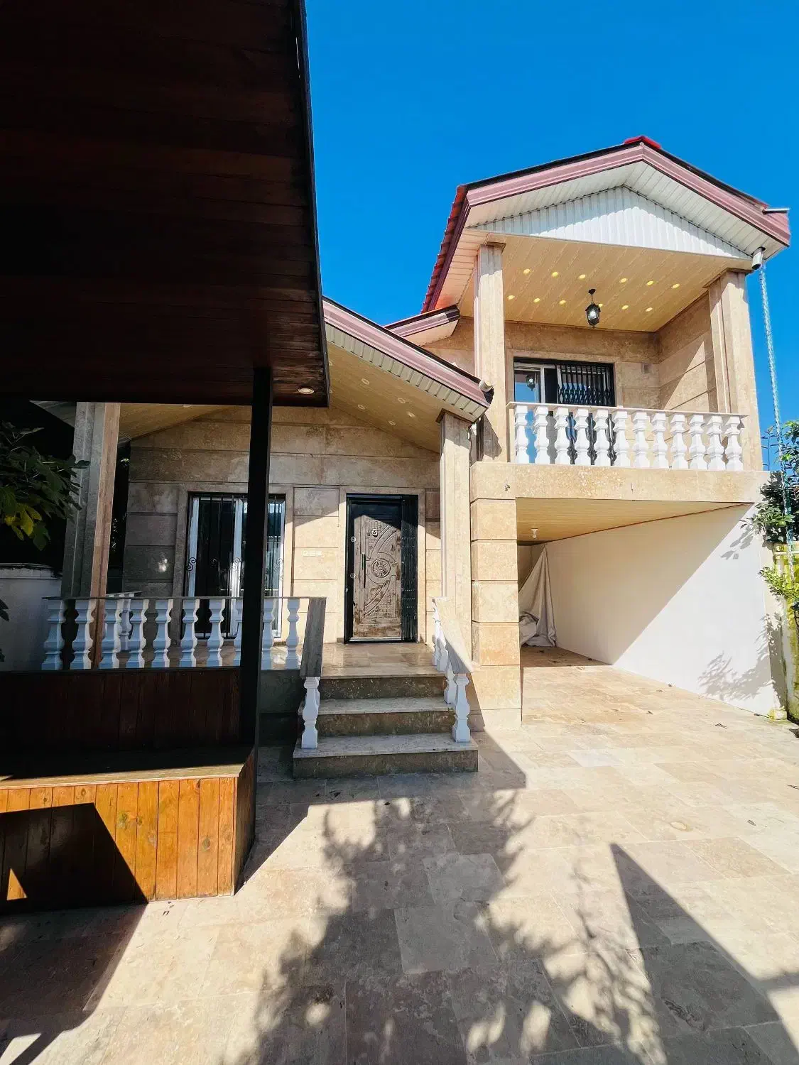 نیم پیلوت نما سنگ شخصی ساز / امیر آباد/کد614|فروش خانه و ویلا|چمستان, |دیوار