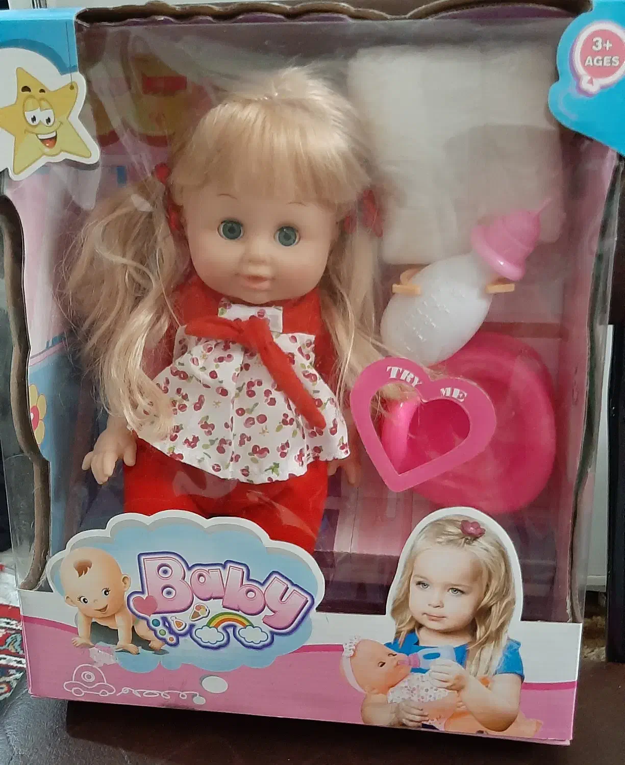 عروسک lovely baby red|اسباببازی|قم, نیروگاه|دیوار