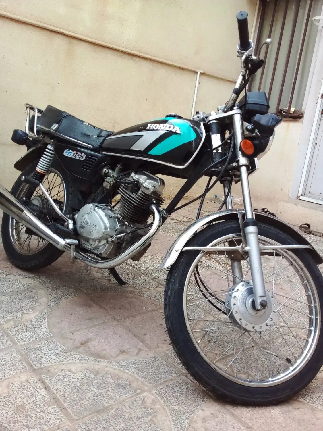 هندا125مزایده|موتورسیکلت|نظرآباد, صالح آباد|دیوار