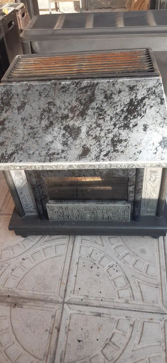 بخاری گازی سالم وتازه سرویس شده|بخاری، هیتر، شومینه|آذرشهر, |دیوار