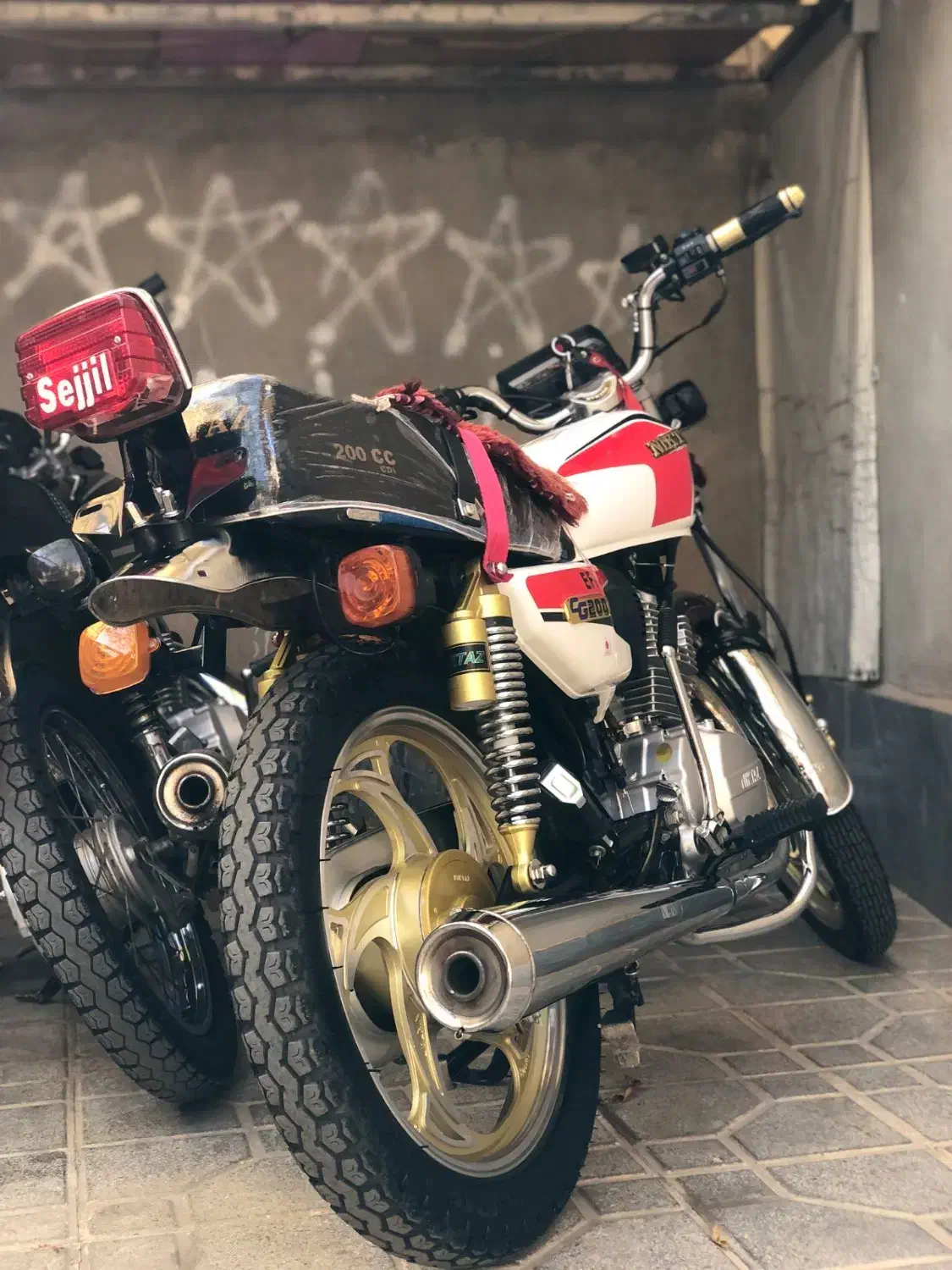 نیکتاز موتور 200 طرح سی بی جفت دیکس|موتورسیکلت|ابهر, |دیوار