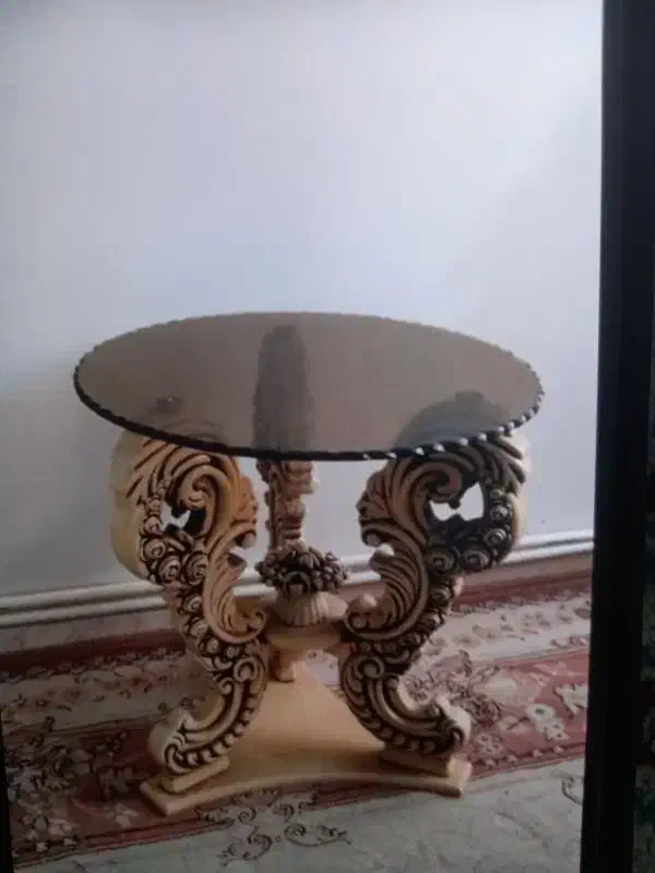 مبل نه نفره به همراه میز نهارخوری|مبلمان خانگی و میز عسلی|قائم‌شهر, |دیوار