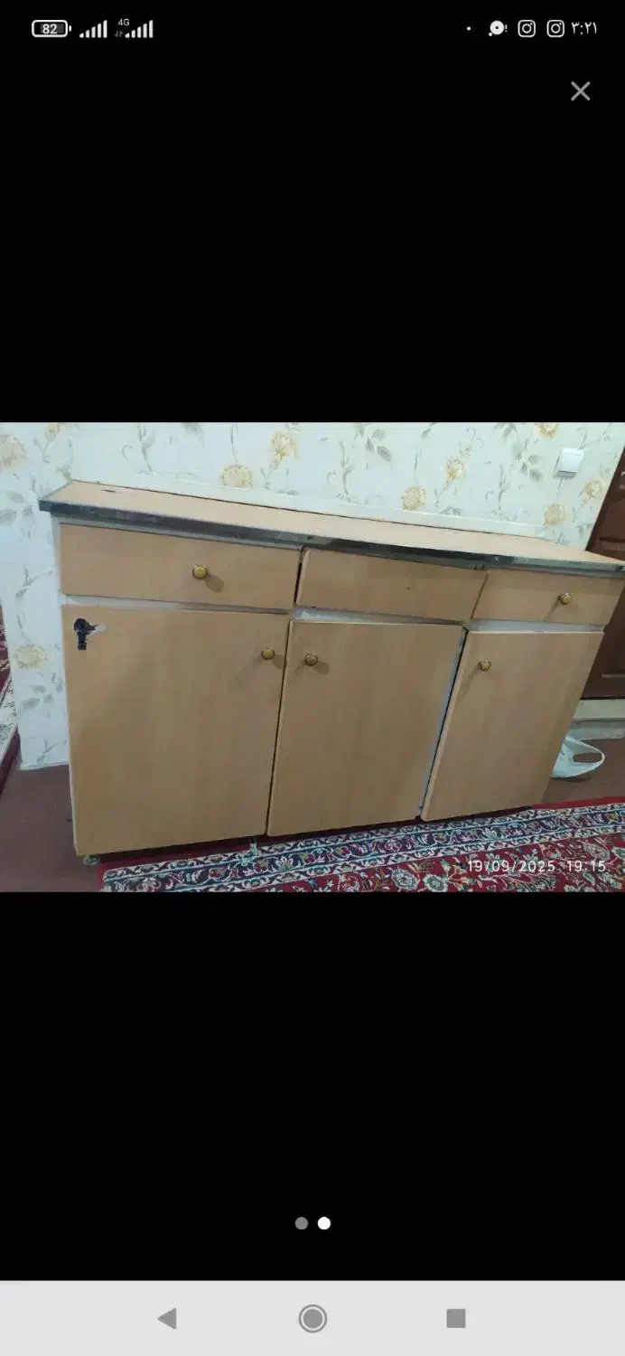 کمد ۱و نیم متری|جاکفشی، کمد، دراور|اهر, |دیوار