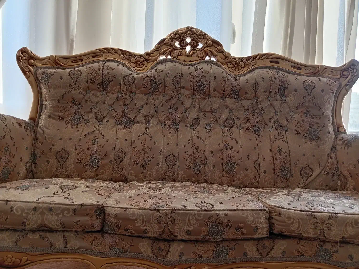 مبلمان استیل 7 نفره|مبلمان خانگی و میز عسلی|بیرجند, |دیوار