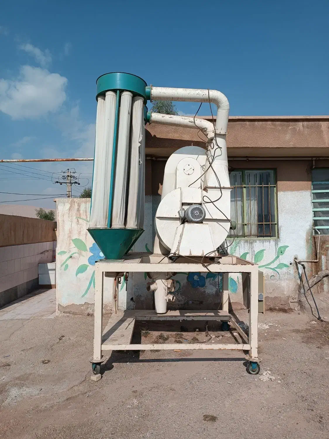 غبار گیر هواکش. فیلتر. سیکلن|ماشینآلات صنعتی|گرمسار, |دیوار