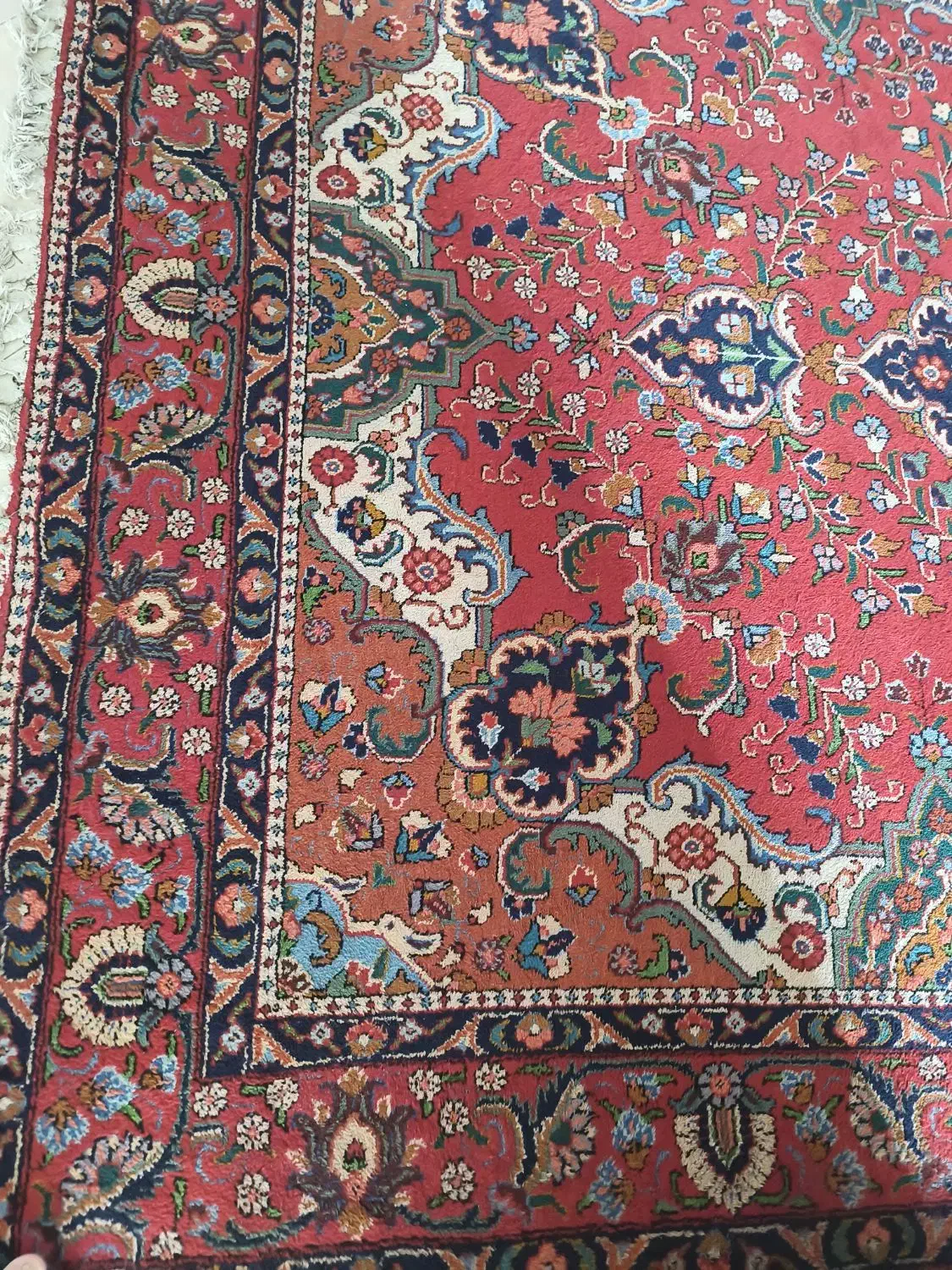 یک تخته فرش دستباف نه متری لاکی|فرش|کرج, گوهردشت|دیوار