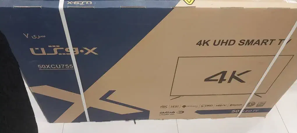 تلویزیون ۵۰ ایکس ویژن|تلویزیون و پروژکتور|فسا, |دیوار