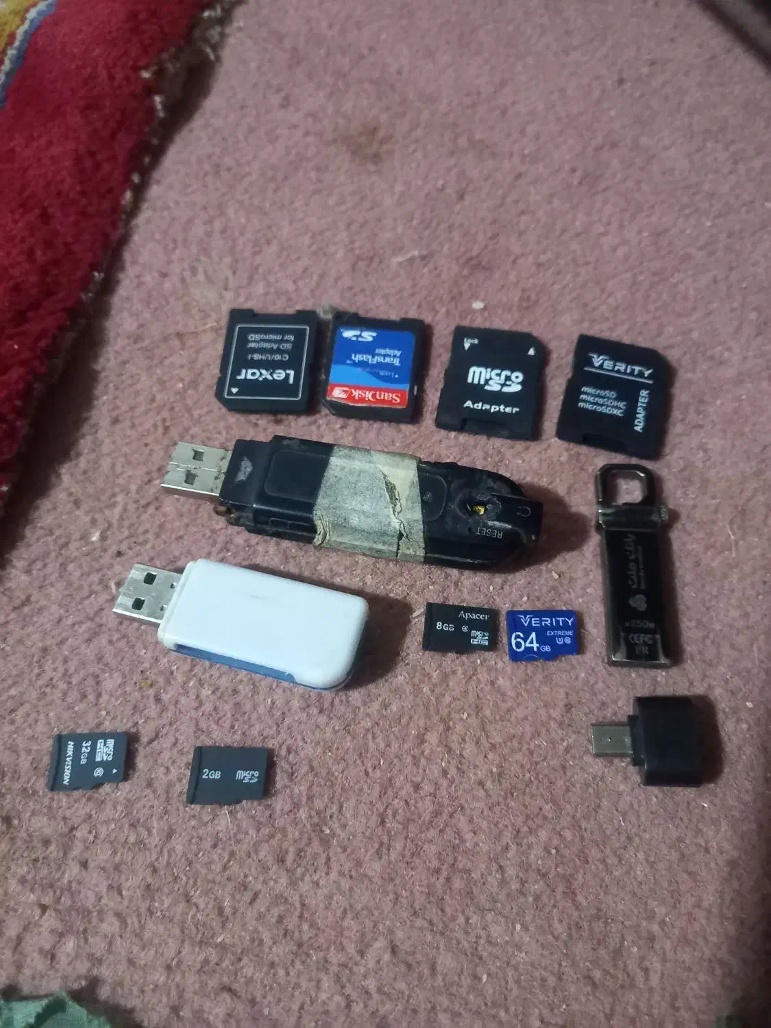 رم رم ریدر و فلش اوتیجی|لوازم جانبی موبایل و تبلت|بجنورد, |دیوار