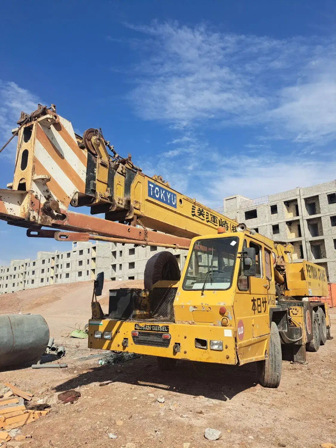 جرثقیل|خودرو سنگین|پرند, فاز ۶|دیوار