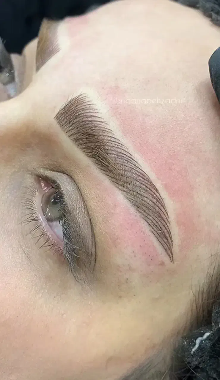 میکرو ابرو خط چشم و شید لب ریمو ابرو|خدمات آرایشگری و زیبایی|خرمدره, |دیوار