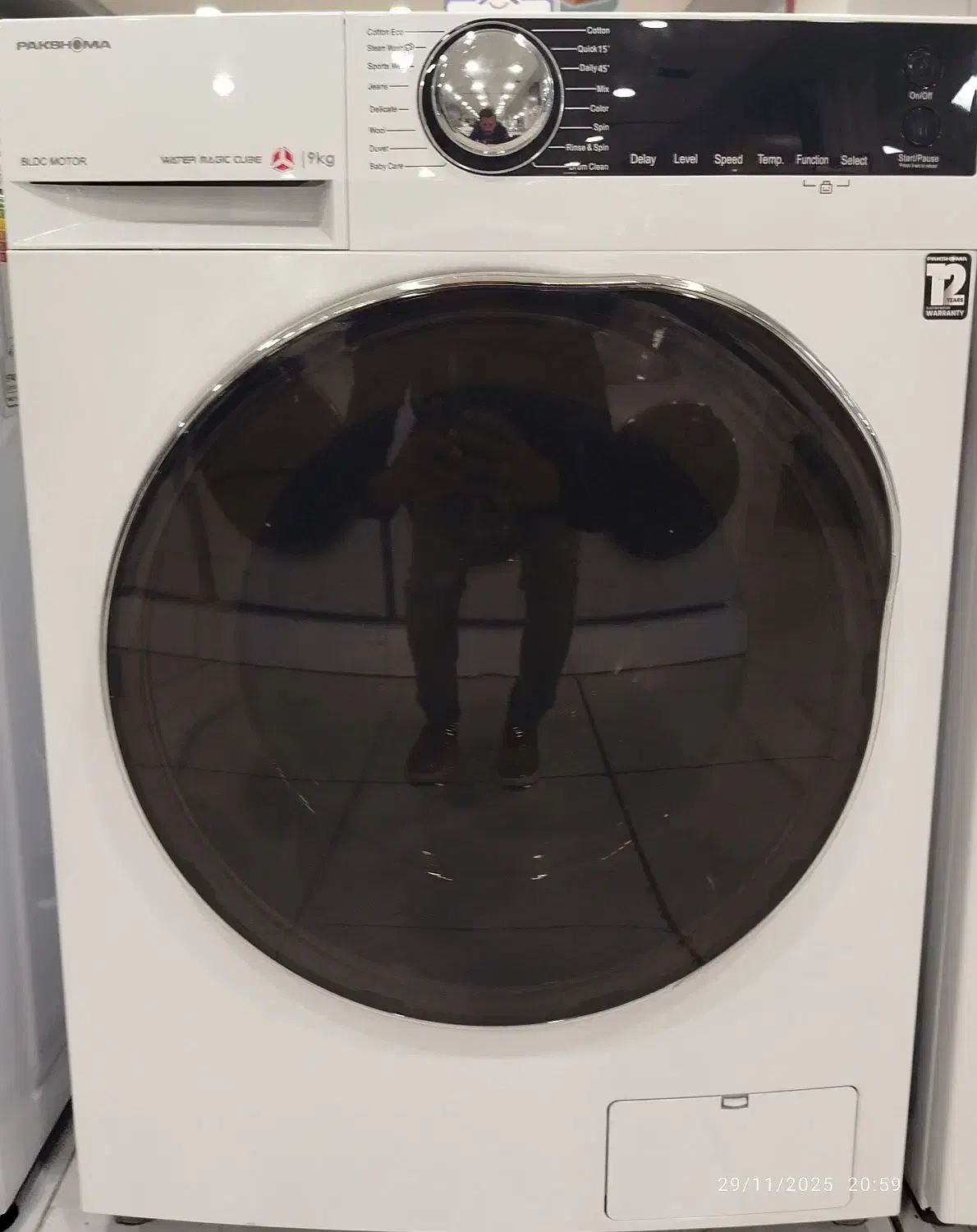 لباسشویی تمام اتوماتیک پاکشوما با قیمت استثنایی|ماشین لباسشویی و خشک‌کن لباس|شیراز, لشکری‎|دیوار