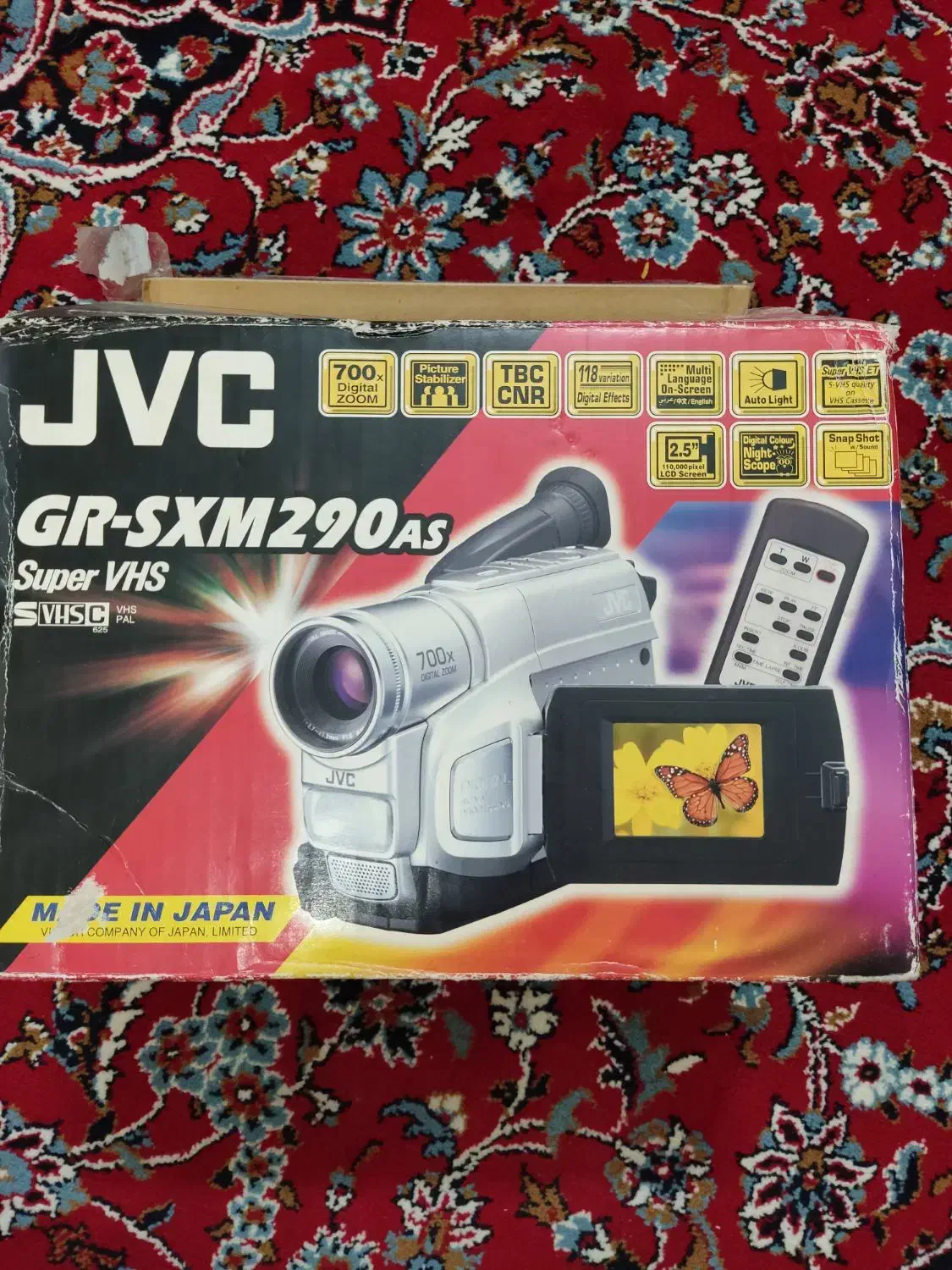 دوربین فیلمبرداری JVC|دوربین عکاسی و فیلم‌برداری|شاهین‌شهر, اقبال لاهوری|دیوار