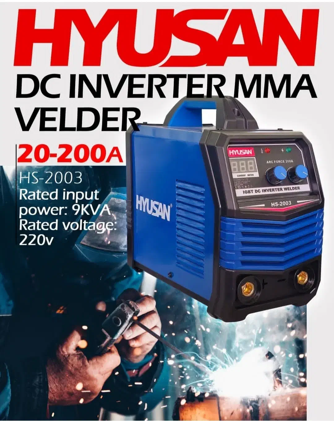 اینورتر جوشکاری ۲۰۰ آمپر هیوسان|ابزارآلات|اسکو, |دیوار