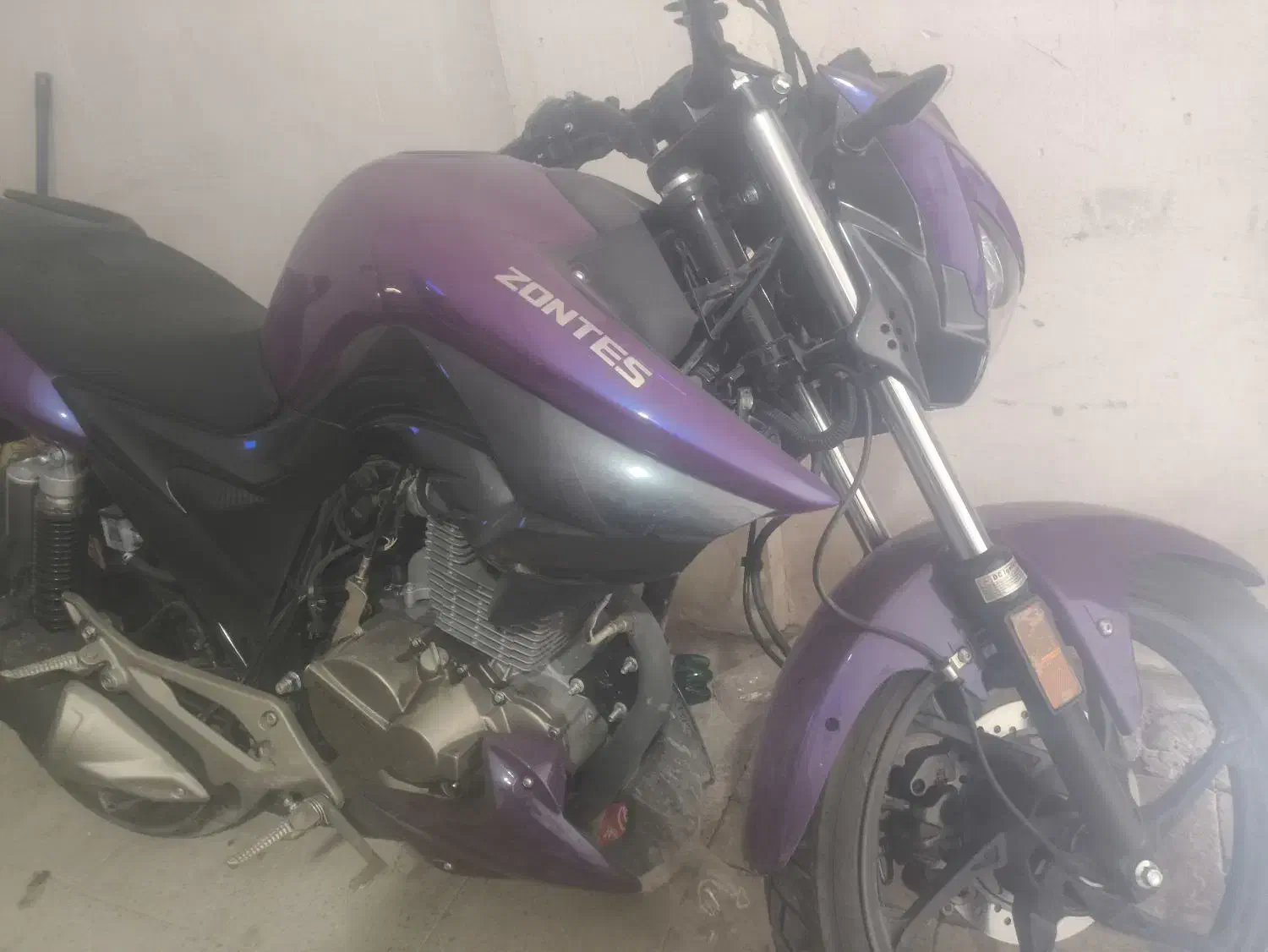 موتور زونتس 230|موتورسیکلت|مرودشت, تخت جمشید|دیوار