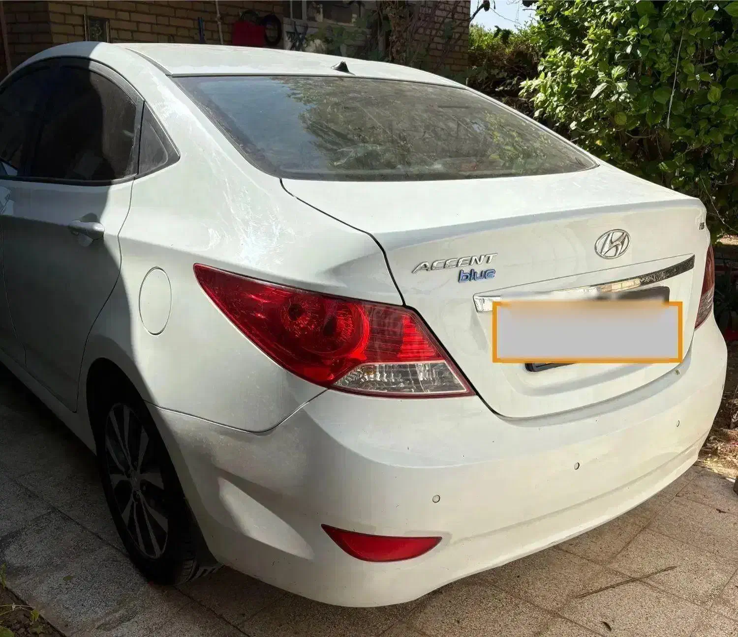 فروش خودرو هیوندای اکسنت بلو پلاک ملی|خودرو سواری و وانت|بندر ماهشهر, |دیوار