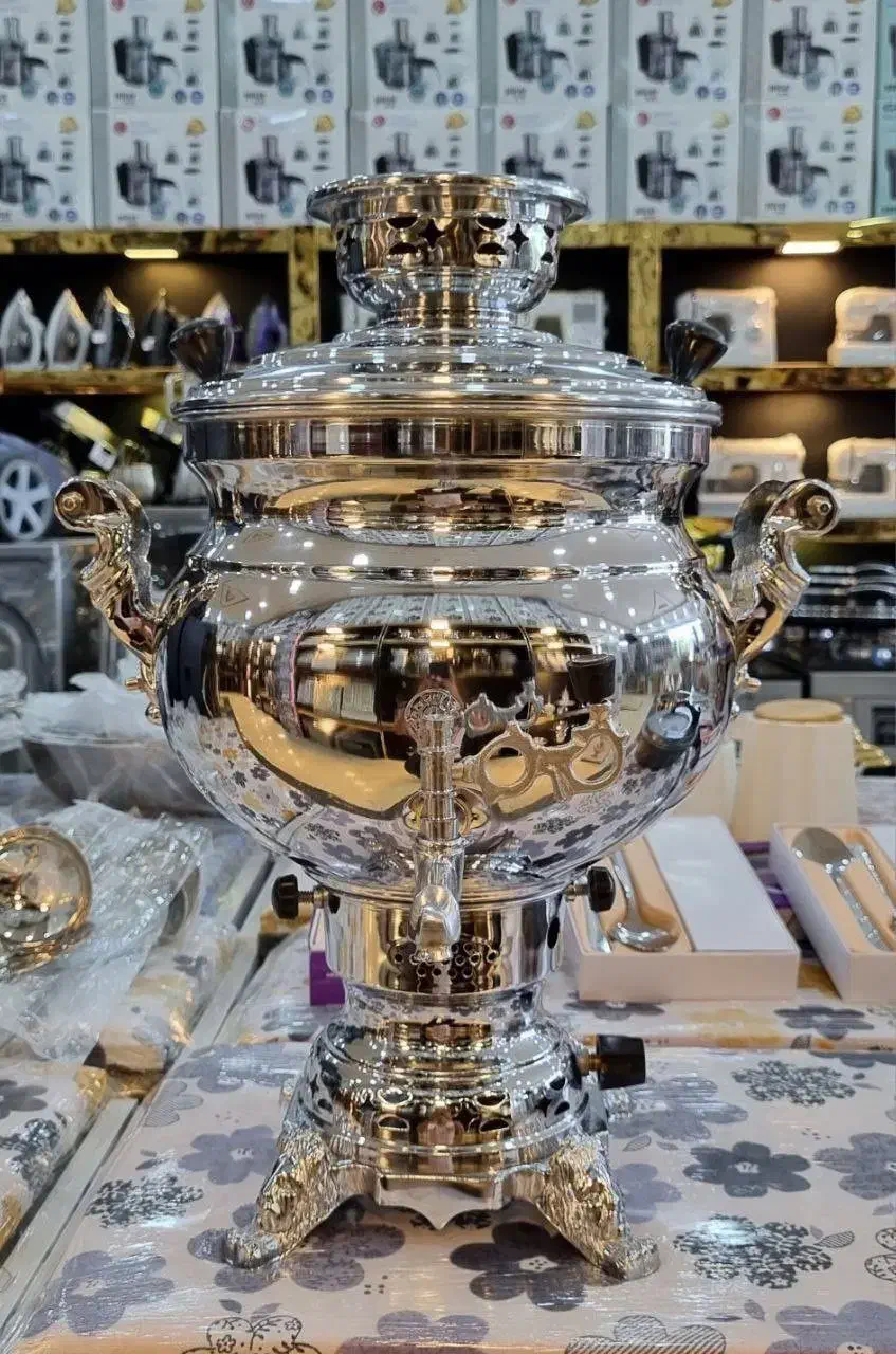 سماور ۹ و ۶ لیتری ضیافت|سماور، چایساز، قهوهساز|تهران, فلاح|دیوار