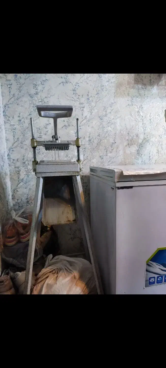 سیب پوس کن صنعتی.خلال کن پدالی|ماشینآلات صنعتی|دزفول, |دیوار