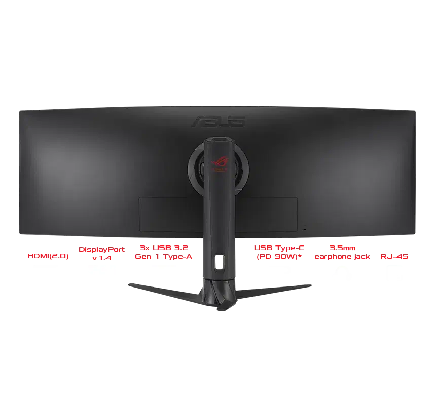 مانیتور ۴۹ اینچ منحنی ایسوس نوهست ولی پلمپ باز شده|قطعات و لوازم جانبی رایانه|شیراز, زرهی|دیوار