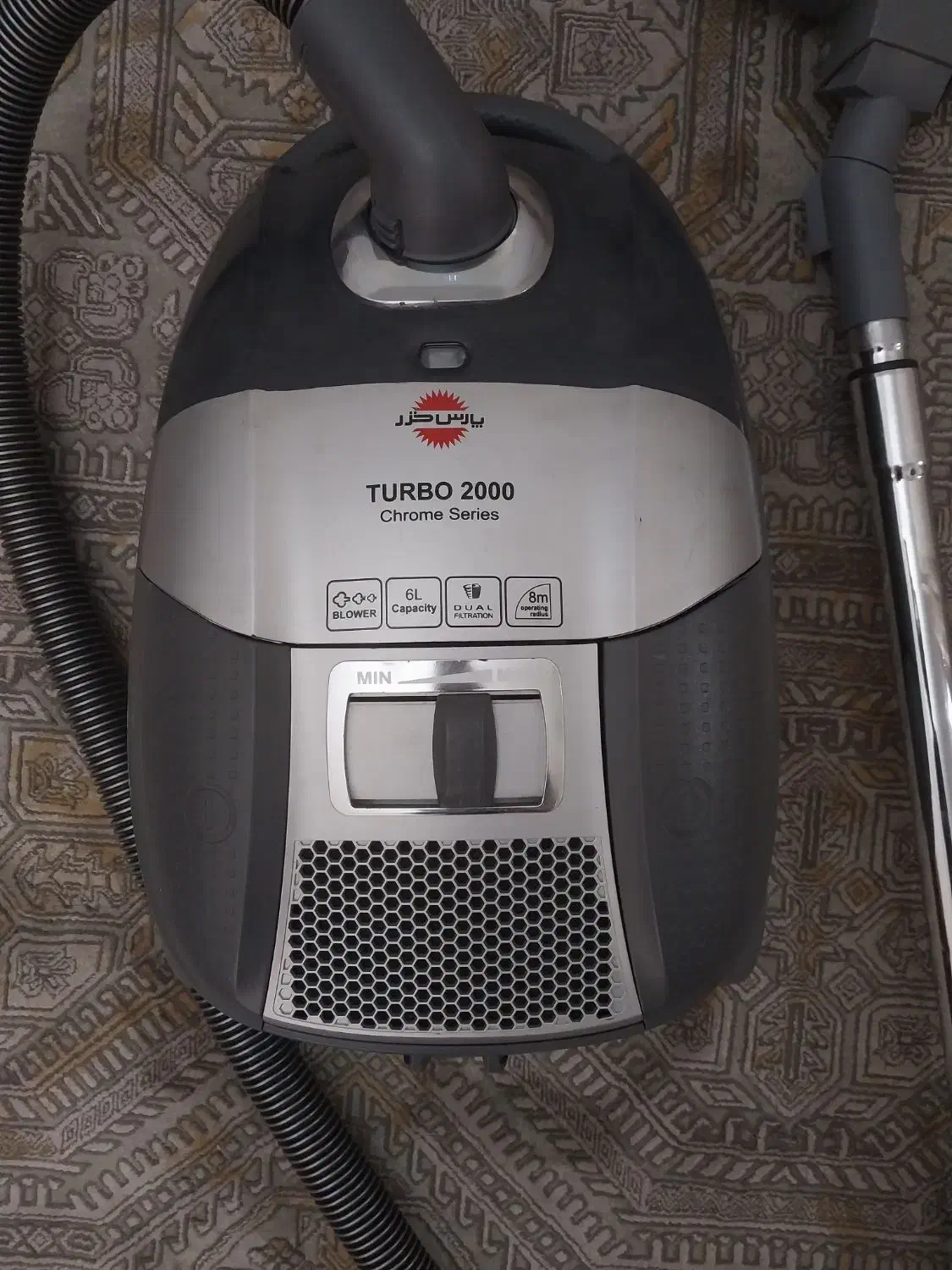 جاروبرقی پارس‌خزر TURBO 2000|جاروبرقی، جارو شارژی، بخارشو|بابل, |دیوار
