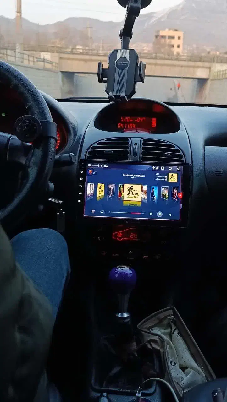 پژو206 V8|خودرو سواری و وانت|کرج, کلاک پایین|دیوار