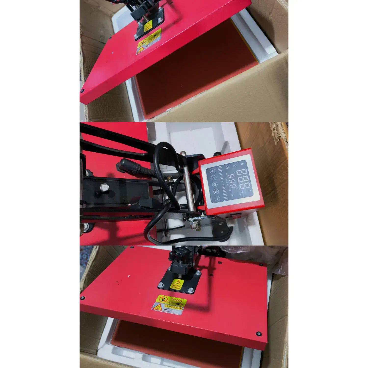 پرس حرارتی تخت ۴۰×۶۰ تیپیکال تککاره حرفه ای|ماشینآلات صنعتی|خوی, |دیوار