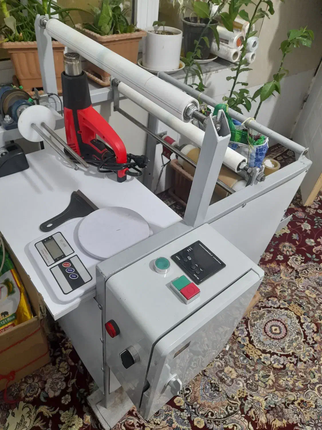 دستگاه‌رول‌به‌رول|ماشین‌آلات صنعتی|تیکمه داش, |دیوار