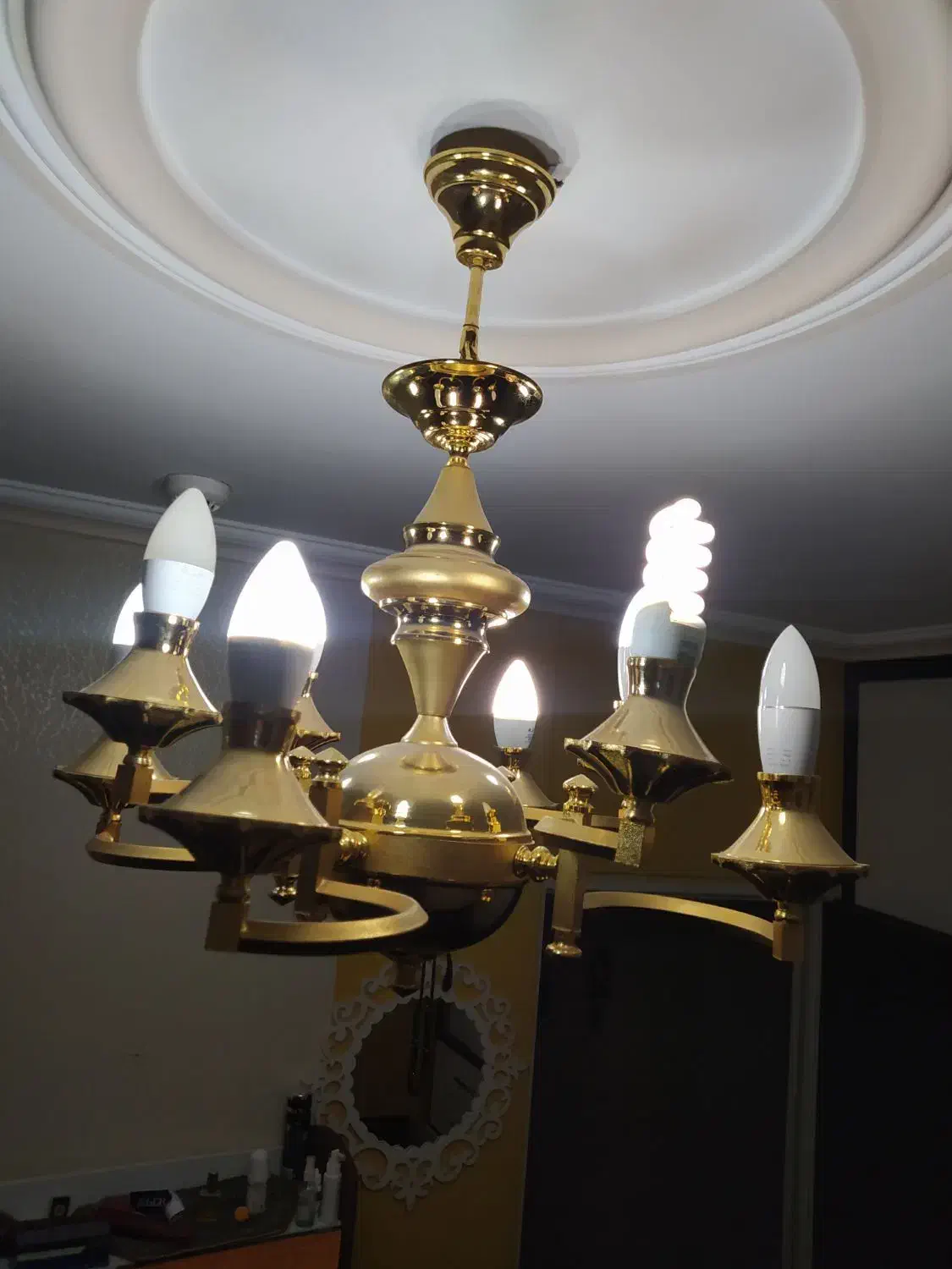 لوستر خواب،پذیرایی|لوستر و چراغ آویز|همدان, |دیوار