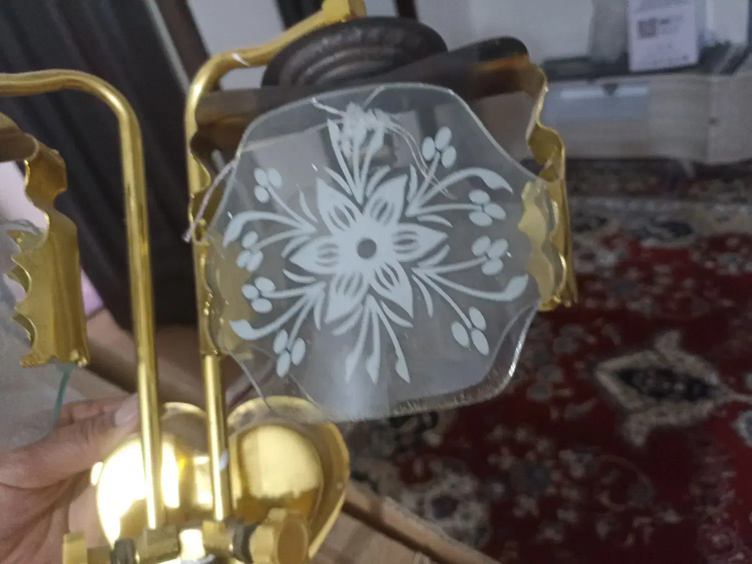 چراغ روشنایی گازی دو شعله|لامپ و چراغ|یاسوج, |دیوار