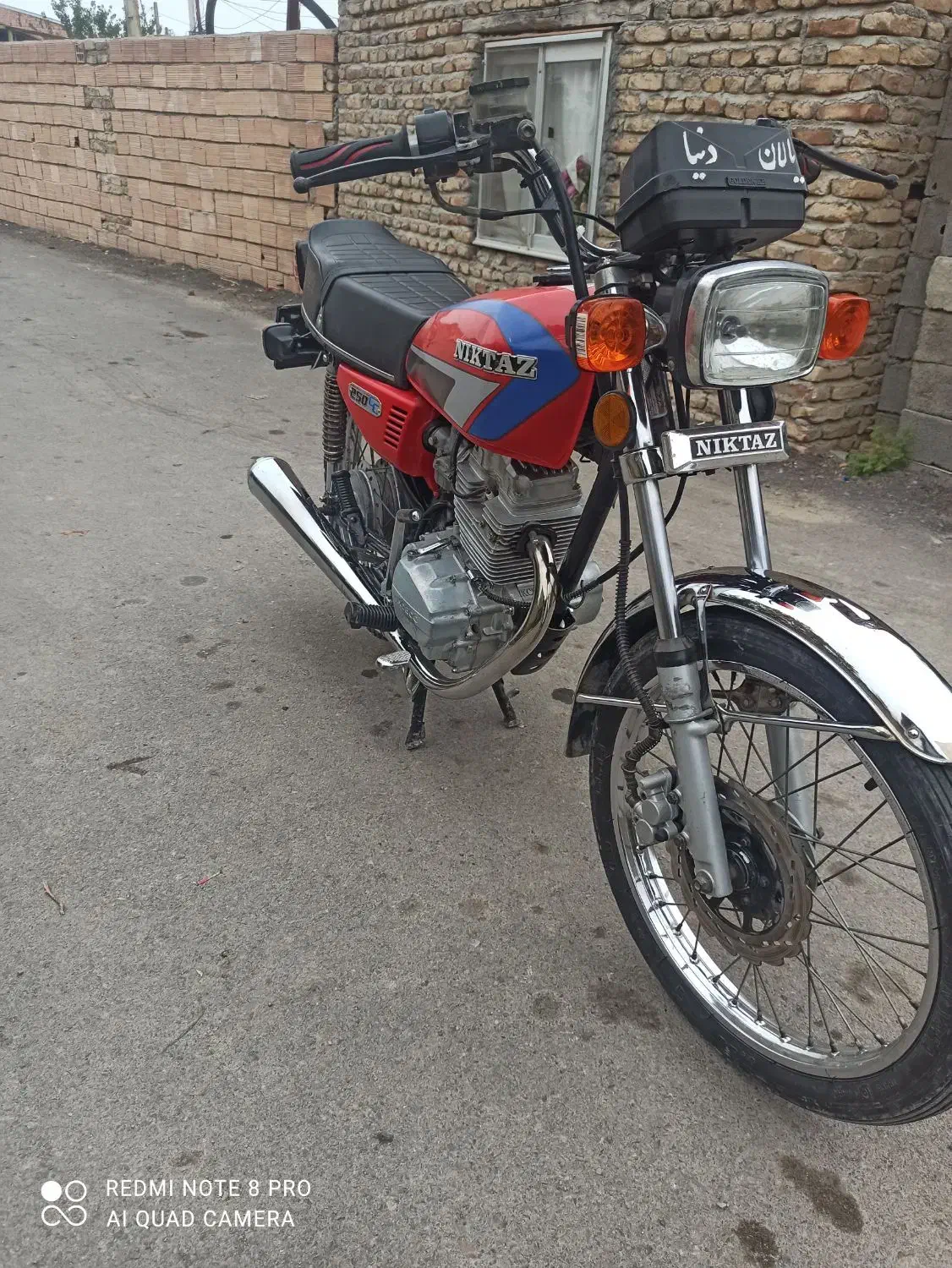 موتور سیکلت 200 مدارک کامل بیمه دارد مدل 95|موتورسیکلت|آق قلا, |دیوار