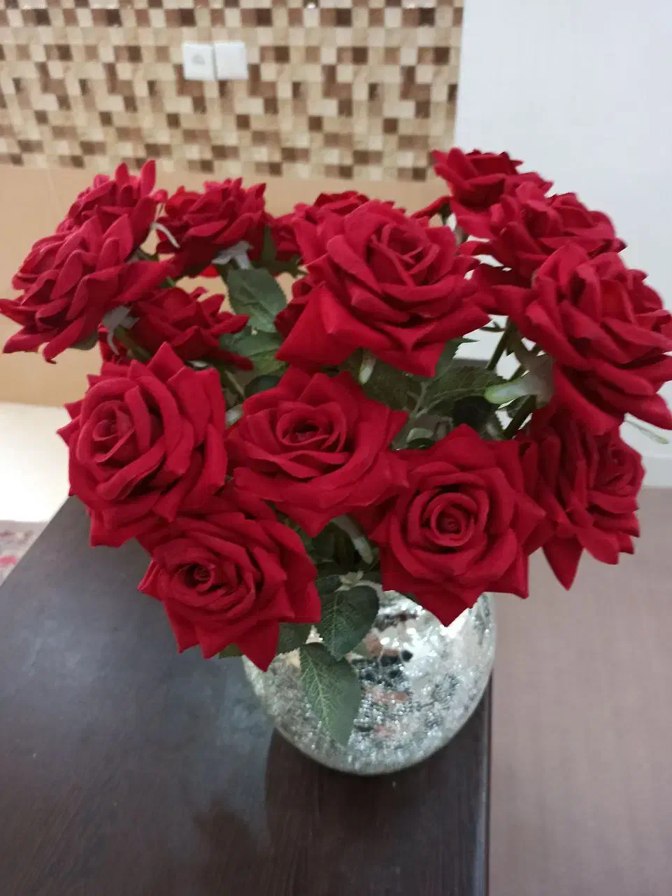 گل و گلدان ۹تاگل و ۷پروانه دیوار کوب|صنایع دستی و سایر لوازم تزئینی|جوانرود, |دیوار