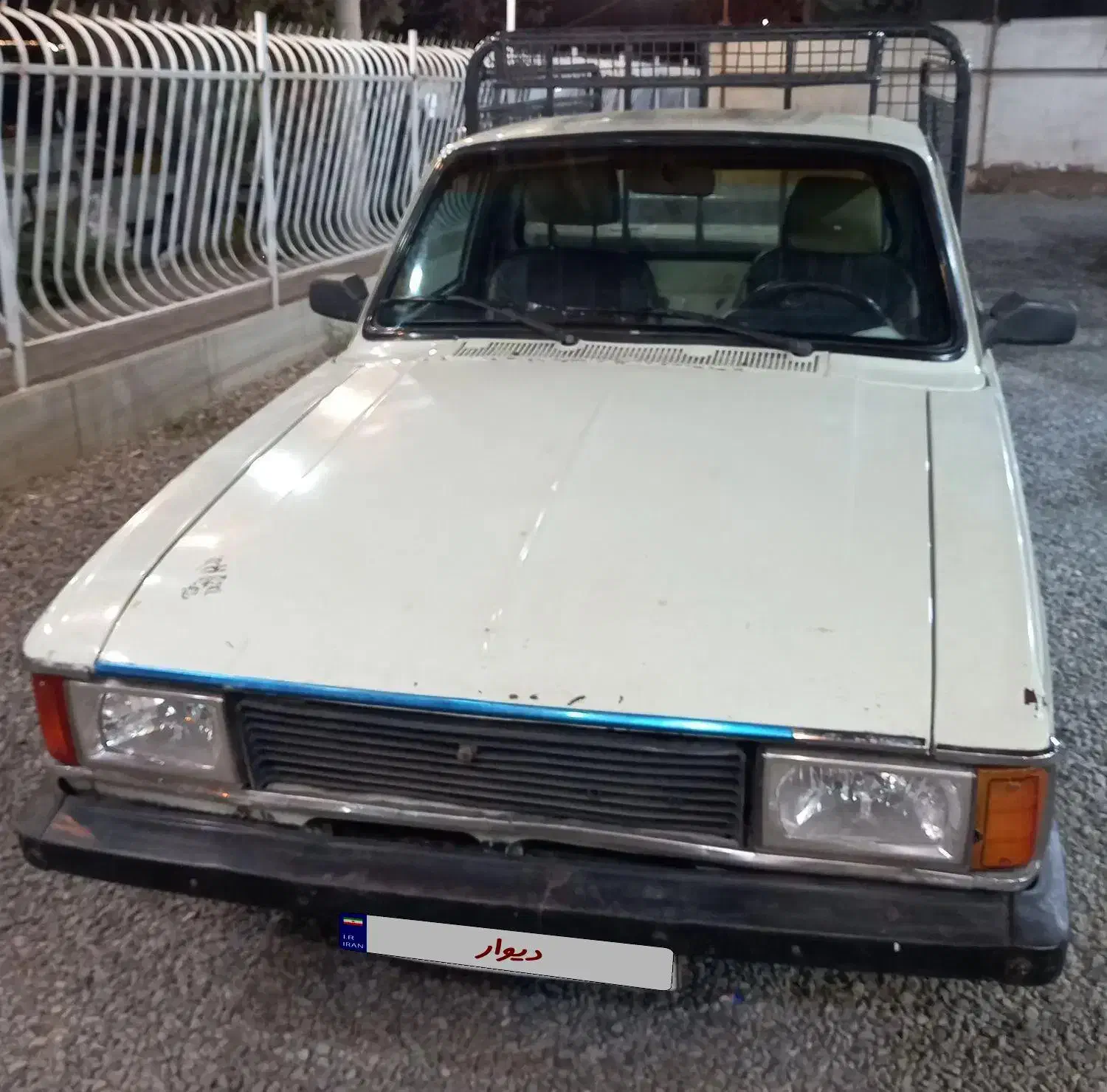 وانت سفید مدل ۱۳۸۵ دوگانه شرکت|خودرو سواری و وانت|کاشان, باغچه فیض|دیوار