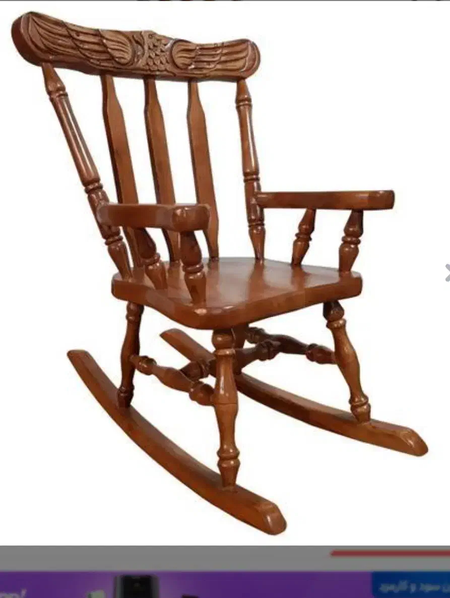 صندلی تابی چوبی|صندلی و نیمکت|قم, باغ کرباسی|دیوار