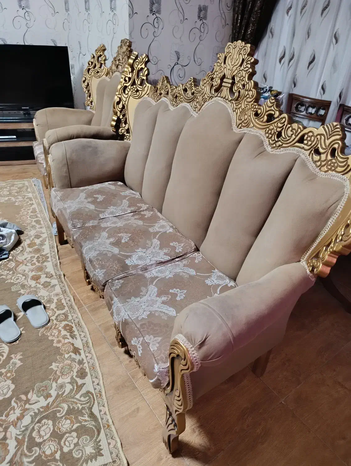 حراج حراج مبل کامل و سالم محله کسری|مبلمان خانگی و میز عسلی|کرمانشاه, |دیوار